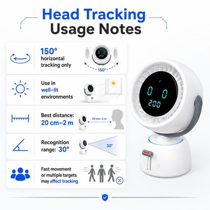 Smart Head-Tracking Fan